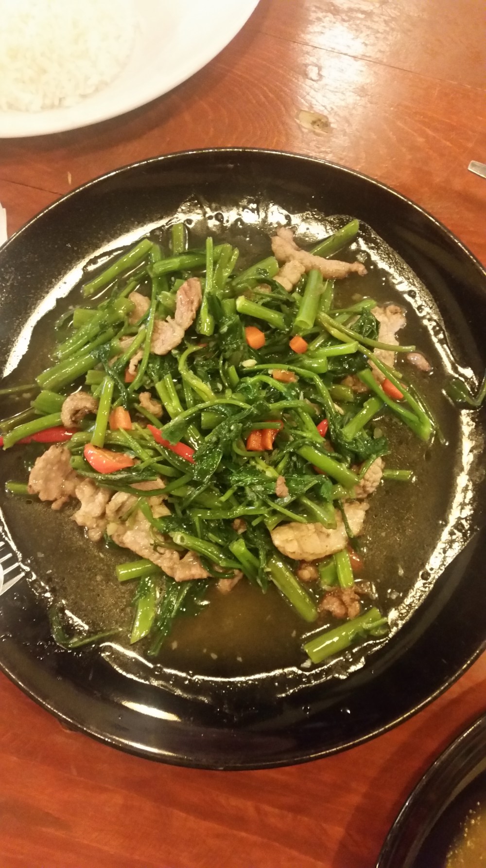 Morning Glory with Chicken